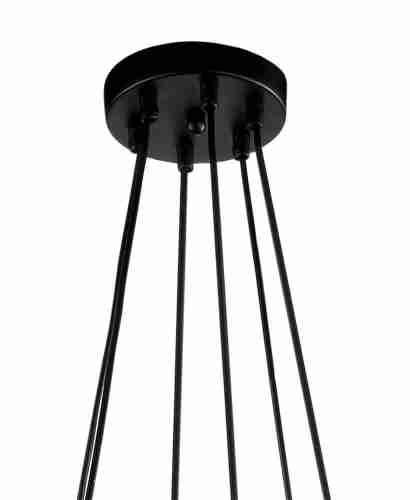 Подвесная люстра Lumien Hall Тейл 4002/6P-BK-GR