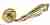 Дверная ручка Venezia "OPERA" D1 полированная латунь
