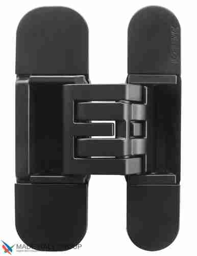 Kubica HYBRID 6360 45 NR петля скрытая универсальная асимметричная, цвет ЧЕРНЫЙ (60 kg)