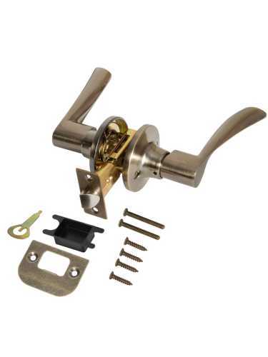 Ручка Punto (Пунто) защелка DK610/BL AB-PS (без фик.) бронза