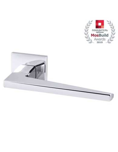 Комплект: Ручки Armadillo MORI USS CP-8+Завертка+Бесшумный замок Fuaro/хром