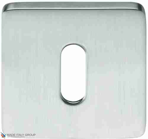 Накладка под ключ буратино на квадратном основании COLOMBO PT13BB-CM матовый хром (2 шт)