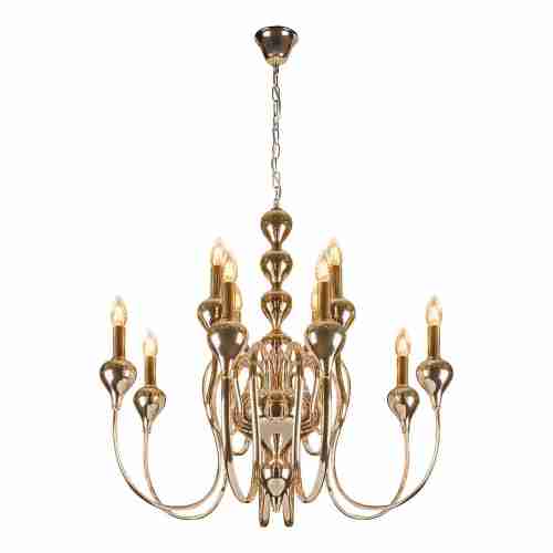 Подвесная люстра iLamp Lady 88003-8+4 GD