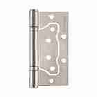 Петля Fuaro (Фуаро) универсальная без врезки IN4300W SN (300-2BB 100x2) мат. Никель