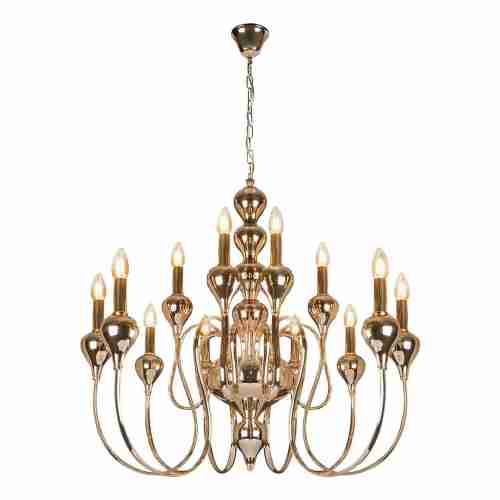 Подвесная люстра iLamp Lady 88003-8+4 GD