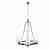 Подвесная люстра Lumina Deco Santini LDP 1220-4 CHR+WT