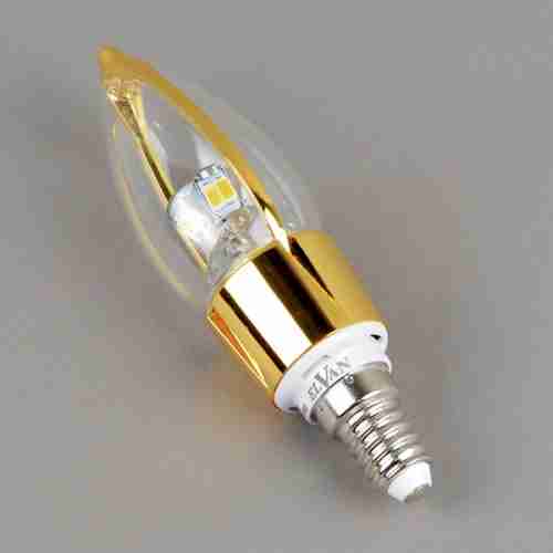 Лампочка светодиодная Elvan E14-5W-3000K-Q100B-GD