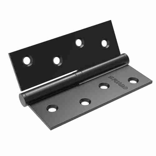 Комплект 4 шт. - Петля Fuaro (Фуаро) съемная IN4430SL-BL BL левая (413/BL-4 100x75x2,5) черный матовый БЛИСТЕР