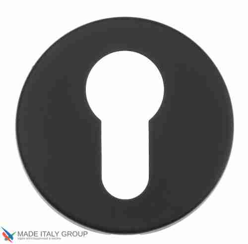 Накладка дверная под цилиндр Venezia CYL-1 FSR черный (2 шт.)