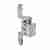 Петля Fuaro (Фуаро) скрытой установки HH-120 (hide hinge) до 120 кг (на 2 петли)
