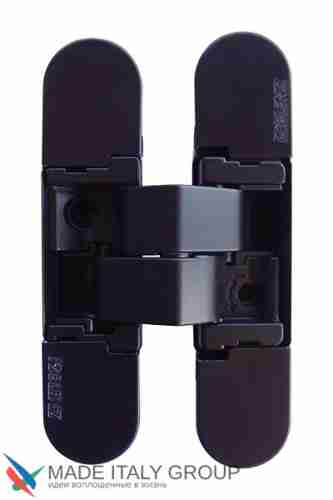 Kubica K1060 DXSX, KOMBI HYBRID NO петля скрытая универсальная ЧЕРНЫЙ (60 kg)