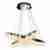Подвесной светодиодный светильник iLedex Crystal ice MD7212-90A CR Подвесной светодиодный светильник iLedex Crystal ice MD7212-90A CR