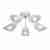 Потолочная люстра Vitaluce V3405/5PL Потолочная люстра Vitaluce V3405/5PL