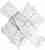 Мозаика Skalini Trellis TRL-4 чип Irregular х10 30х30