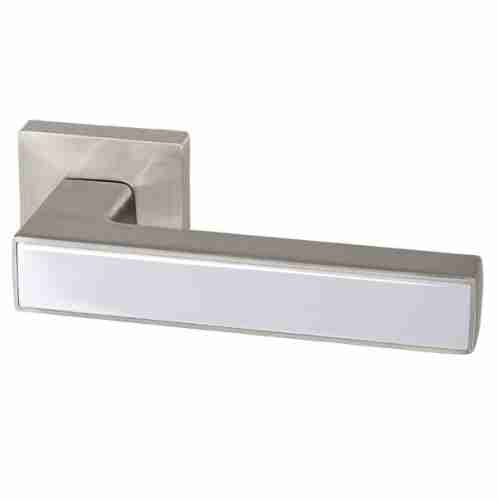 Комплект на 6 дверей - Ручка дверная межкомнатная Armadillo Urban Screen USQ8 SN/CP-3 матовый никель/хром