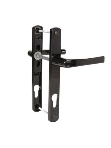 Ручка Punto (Пунто) на планке HANDLE.85.25.67-75 RAL 9005 черный