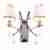 Бра Lumina Deco Glamour LDW 66247-2 WT+CHR Бра Lumina Deco Glamour LDW 66247-2 WT+CHR