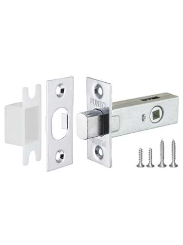 Задвижка дверная врезная Punto DB-45 CP хром