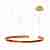 Подвесной светодиодный светильник Loft IT Ring 10025/600 Orange