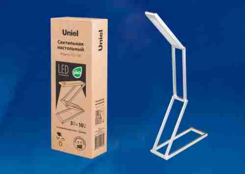 Настольная лампа Uniel TLD-556 Silver/LED/105Lm/6500K UL-00003649