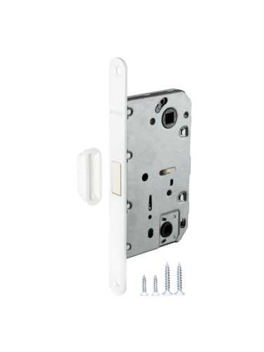 Ручка дверная Fuaro (Фуаро) межкомнатная K.KM52.SAMPLE (SAMPLE KM) WH-19 белый  Набор 2