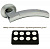 Ручка дверная межкомнатная Adden Bau Art A154-05 Chrome хром