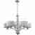 Подвесная люстра Vele Luce Friuli VL1235L05 Подвесная люстра Vele Luce Friuli VL1235L05