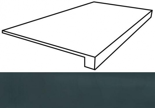 Ступень угловая правая Italon Surface Cristallo Scalino Angolare Destro 620070000890 120х33