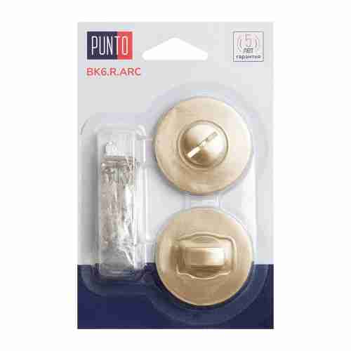 Завертка дверная сантехническая BK6.R.ARC.R52 (BK6 ARC) SSG-39 сатин.золото