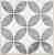 Плитка керамическая Kerama Marazzi Амальфи орнамент коричневый STG\A401\1266 вставка 9,9х9,9