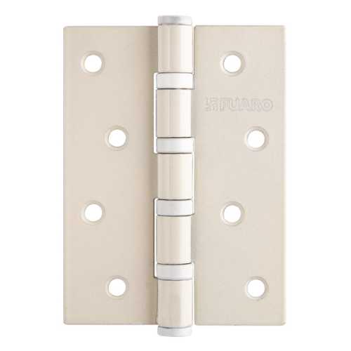 Комплект 2 шт. - Петля Fuaro (Фуаро) универсальная IN4400U WH (4BB 100x75x2,5) белый