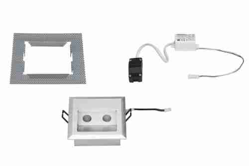 Встраиваемый светодиодный cветильник Paulmann Wall Led Quadro 93753