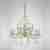 Подвесная люстра Lucia Tucci Barletta 1730.15 Cream White Подвесная люстра Lucia Tucci Barletta 1730.15 Cream White