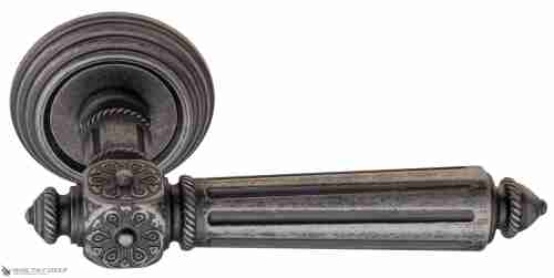 Дверная ручка Venezia "CASTELLO" D8 античное серебро