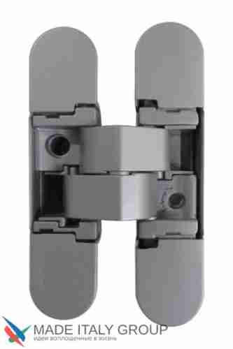 Kubica K1060 DXSX, KOMBI HYBRID CS петля скрытая универсальная МАТОВЫЙ ХРОМ (60 kg)