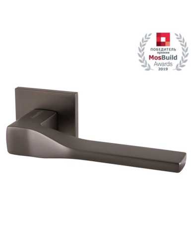 Комплект: Ручки Armadillo GRAND USS BPVD-77+Завертка+Бесшумный замок Fuaro/вороненый никель