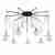 Подвесная люстра Citilux Эдисон CL451291