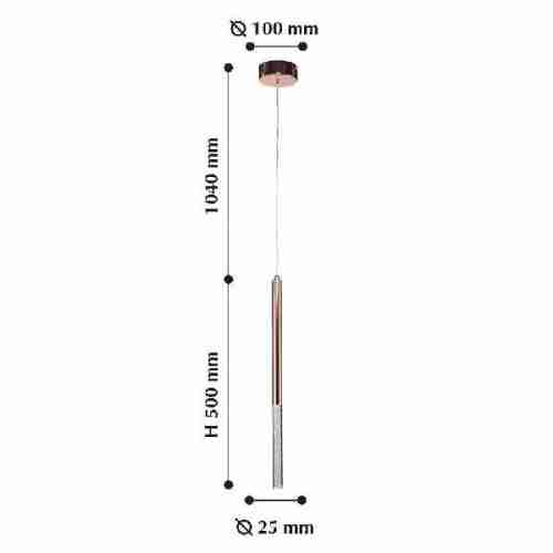 Подвесной светодиодный светильник Favourite Cylindro 2211-1P