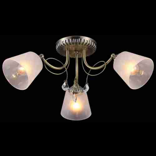 Люстра потолочная Natali Kovaltseva MAJESTIC 75014-3C ANTIQUE