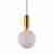 Подвесной светильник Lumina Deco Orito LDP 1219-200 WT+GD Подвесной светильник Lumina Deco Orito LDP 1219-200 WT+GD