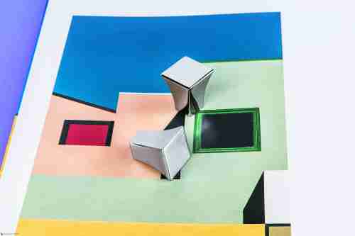 Ручка кнопка модерн COLOMBO DESIGN F536-CR полированный хром