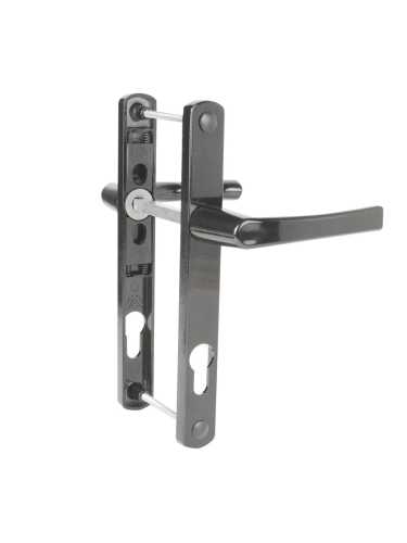 Ручка Punto (Пунто) на планке HANDLE.85.25.67-75 RAL 7016 антрацит