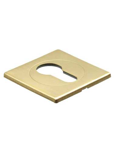 Накладка на замок Morelli Luxury LUX-KH-S OSA под евроцилиндр, цвет матовое золото