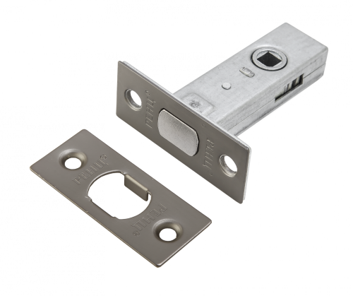 Защелка межкомнатная RENZ INL-BK 45 MBN матовый черный никель