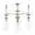 Подвесная люстра Odeon Light Bizet 4855/3C
