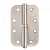 Комплект 8 шт. - Петля съемная дверная Punto S100113/R14-4R 100*70*2.5 PN right (перл.никель) правая