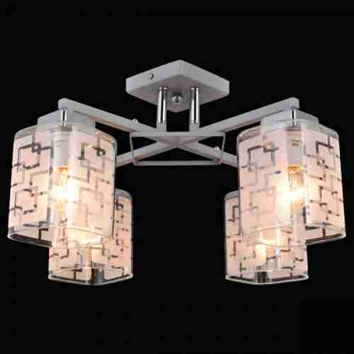 Люстра потолочная Natali Kovaltseva PURE 75070/4C WHITE