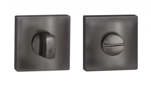 Завертка квадратная к ручкам RENZ INBK 03 BN черный никель