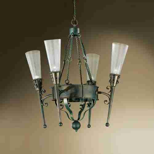 Люстра подвесная MM Lampadari Fiaccole 6231/4 V0007