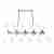 Подвесная люстра Lumina Deco Alford LDP 6036-20 CHR Подвесная люстра Lumina Deco Alford LDP 6036-20 CHR